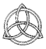 trinity symbol engraving