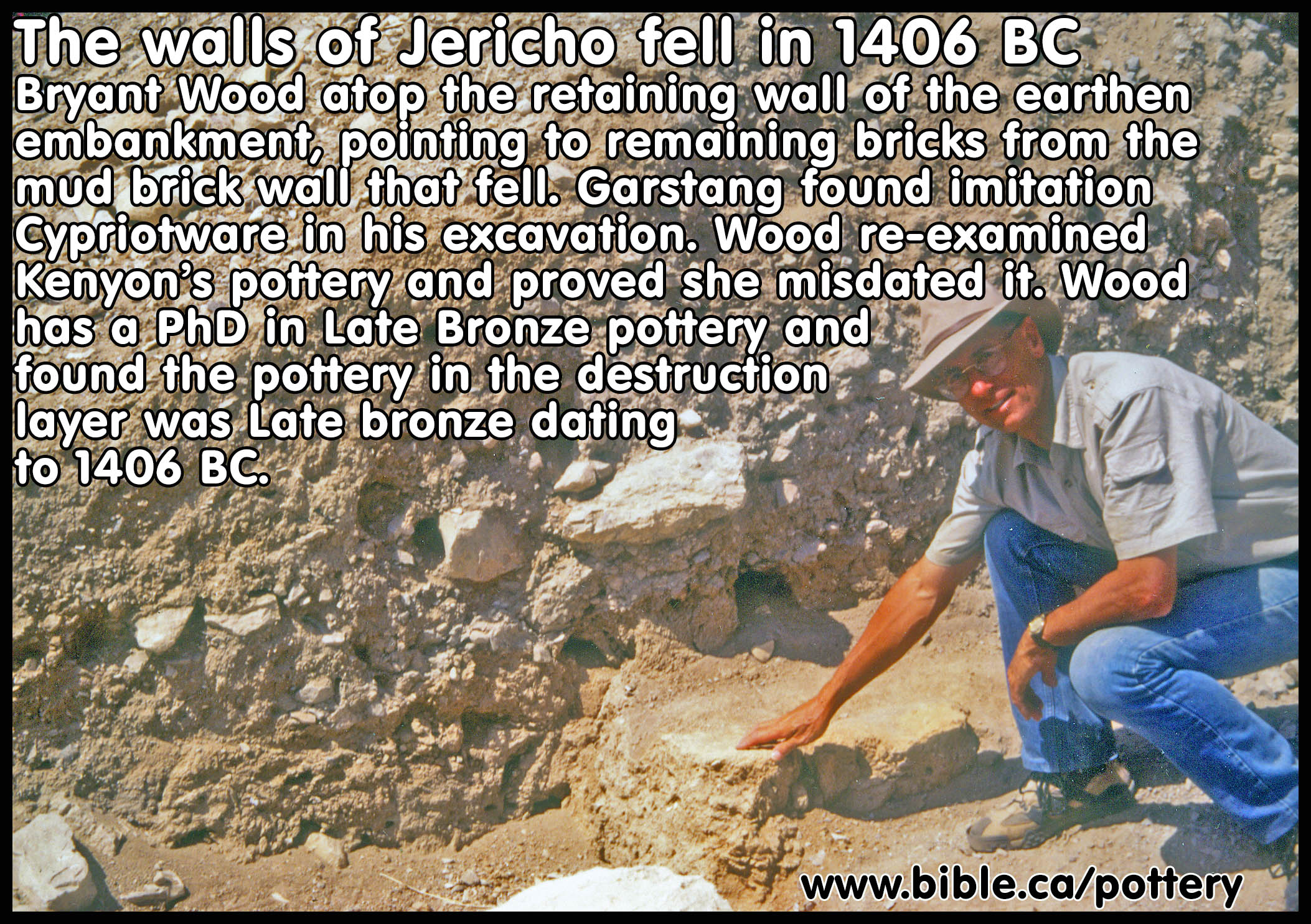 Image result for walls of jericho ancient pottery found