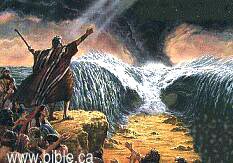 Miracles of Exodus and the Red Sea crossing